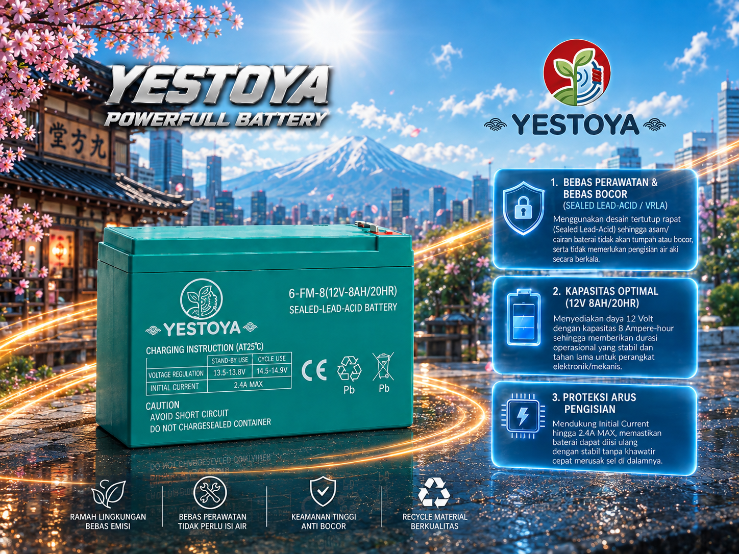Battery Yestoya