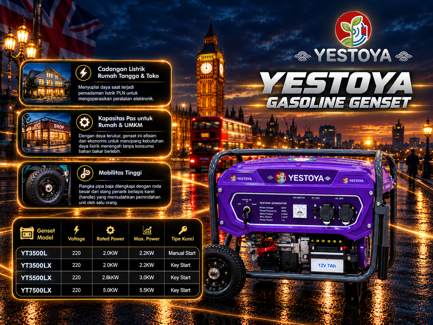 Yestoya Genset